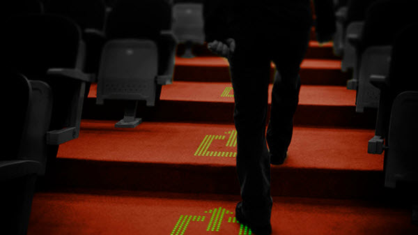 Philips' LED carpet